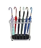 Popowbe Metal Umbrella Stand Holder Storage Rack