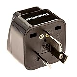 Australia Travel Adapter for Type I Plug - Works with Australian Electrical Outlets and New Zealand, China, Argentina, Fiji