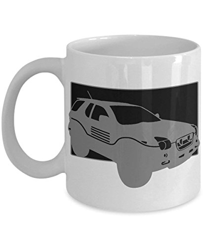 Isuzu Vehicross Mug - Classic Car 11oz Ceramic Cup for Coffee Tea Drink