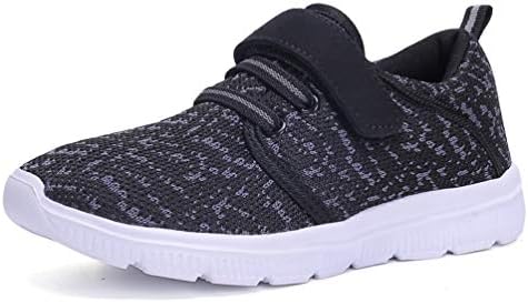 AbertinaKids Lightweight Breathable Running Sneakers Easy Walk Sport Casual Shoes for Boys Girls
