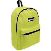 Everest Luggage Basic Backpack, Lime, Medium
