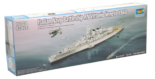 Trumpeter 1/700 RN Vittorio Veneto Italian Navy Battleship 1940 Model Kit