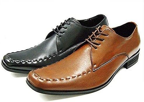 Amazon 本革 ビジネスシューズ メンズ 紳士靴 ブランド レザーシューズ 黒 茶 紐あり 革靴 男性 本革ビジネスシューズ ロングノーズ ブラック ブラウン ビジネスシューズ