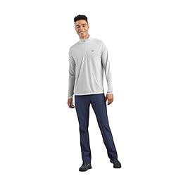 Outdoor Research Men's Echo Quarter Zip, Pebble, M