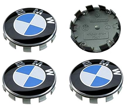 Generic 4 Stück 68mm Nabendeckel Radnaben Radkappe Nabenkappen Felgendeckel Embleme Ersatzteile for BMW
