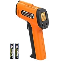 ThermoPro TP30 Digital Infrared Thermometer Gun Non Contact Laser Temperature Gun -58°F ~1022°F (-50°C ~ 550°C) with Adjustable Emissivity & Max Measure