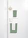 Zenna Home 7013W, Behind-The-Door Towel Bar Or Tension Corner Pole Towel Caddy, White