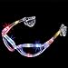dazzling toys LED Flashing Sunglasses Kids Light Up Blinking Sun Glasses Set of 2 Battery Operated Multi-Color Rave Party Accessory Glasses Novelty Party Favors