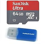 SanDisk Ultra 64GB MicroSDXC Class 10/UHS-1 Memory