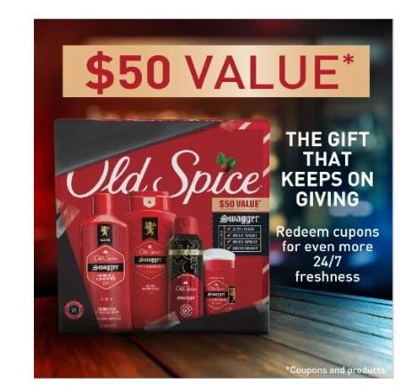 Old Spice Gift Set Holidude Edition 2024 (Holidude Set, Swagger)