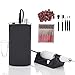 Miss Sweet Portable Nail Drill Machine Rechargeable Electric Nail File for Acrylic (Pure Black)