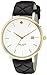 kate spade new york Women's 1YRU0125 Large Metro Grand Watch With Black Quilted Band