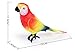 Sounds Control Chirping Bird Parrot Motion Sensor Christmas Ornament Real Singing Movement Battery Operated with Pen Holder Beautiful , Color May Vary