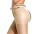 HONENNA Semi Opaque Tights Shaping Control Top Push Up Semi Sheer Pantyhose (Nude, Medium)