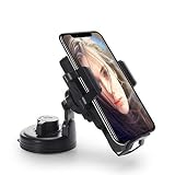 KULUSSY Wireless Car Charger, Car Mount Charger by (Air Vent Mount & Dashboard Cup Holder) for all Qi Enable phones,360&deg; Rotation, iPhone 8/X,Samsung Galaxy S8/S8+, S7/S7 Edge,S6/S6 Edge,Google 4/5/6