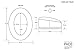 BRAINWAVZ Angled Memory Foam Earpad - Suitable for Large Over The Ear Headphones - AKG, HifiMan, ATH, Philips, Fostex