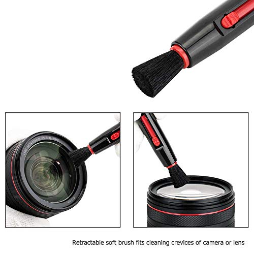 JJC Deluxe DSLR & Mirrorless Camera Lens Cleaning Kit Tool with Soft