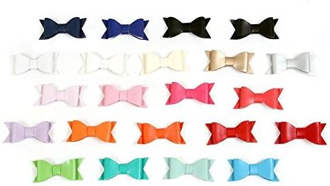 Faux Leather DIY Crafting Bow - Grab Bag of 10 Bows