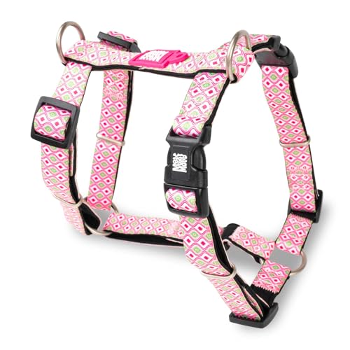 Max & Molly H-Harness Retro Pink, L