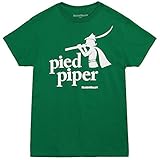 Silicon Valley Men's Original Piper Logo Short Sleeve T-Shirt - Kelly Green (Large)