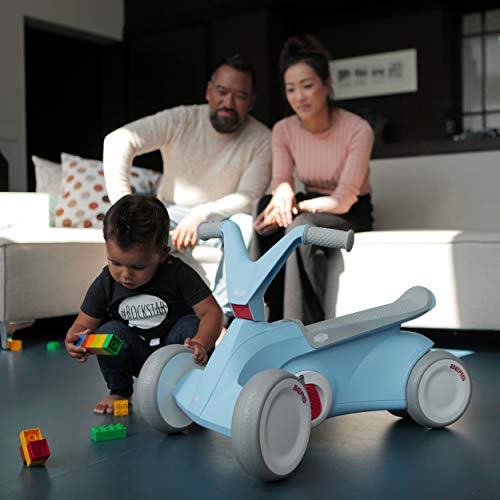 Berg GO2 - 2-in-1 Push Pedal Go Kart Children Ages 10-30 Months - Blue