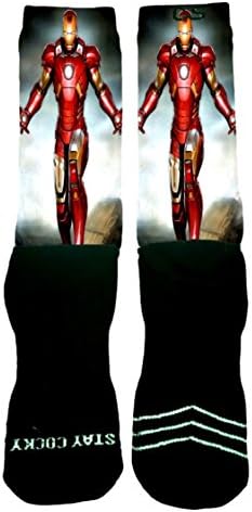 Iron Man Cocky Socks