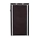 SONGMICS 10-Tier Shoe Rack, Shoe Organizer with Dustproof Cover, Non-Woven Shoe Storage Cabinet, Dark Brown URXJ36Z