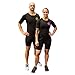 Sauna Suit With Revolutionary Workout Comfort-Fit Technology - Gender Specific Sweat Suits for Men & Women for Trimmer Waist, Hips, Thighs, Arms - Custom Fit Neoprene Weight Loss Body Shaper