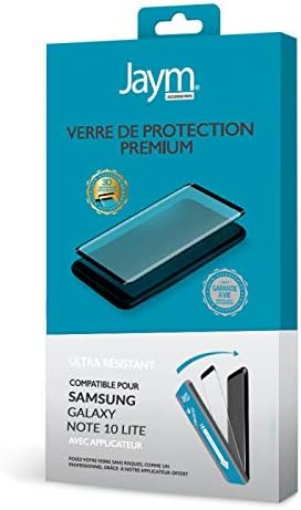 Jaym Premium 3D Tempered Glass with Applicator for Samsung Galaxy Note 10 Lite