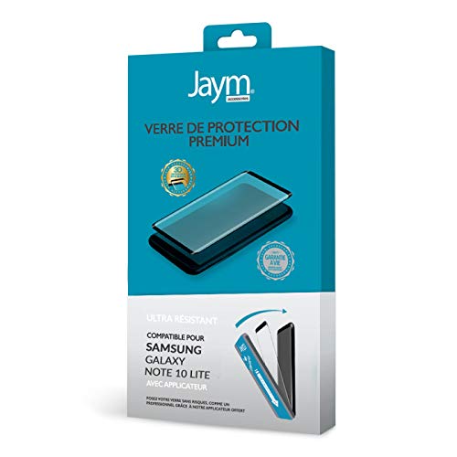 Jaym Premium 3D Tempered Glass with Applicator for Samsung Galaxy Note 10 Lite