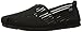 Skechers BOBS Women's Plush Lite-Peek Ballet Flat, Black/Black, 10 M US