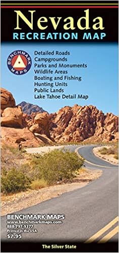 Nevada Recreation Map Benchmark Maps Benchmark Maps Benchmark Maps Benchmark Maps Benchmark Maps 0767020000891 Amazon Com Books