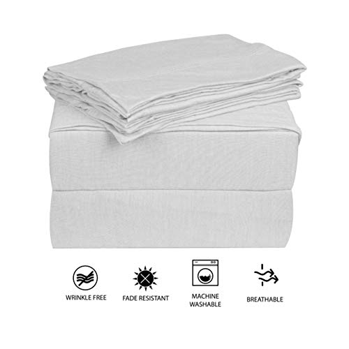 Posh Home Jersey Knit Ultra Soft Lightweight Cotton TShirt Comfortable