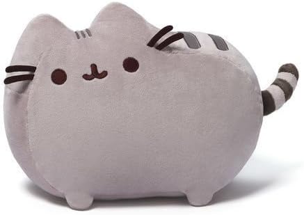 Gund New * Pusheen * Cat 10-Inch Plush Plushie Kitty Tabby Stuffed Animal Grey