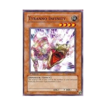 Amazon.com: Yu-Gi-Oh! - Tyranno Infinity (SD09-EN009) - Structure Deck ...