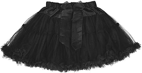 Tulle Dance Tutu Skirt, 3-Layer Fluffy Ballerina For Baby Toddler Girls (5 Size Available For 4 Mon - 10yrs Girls)