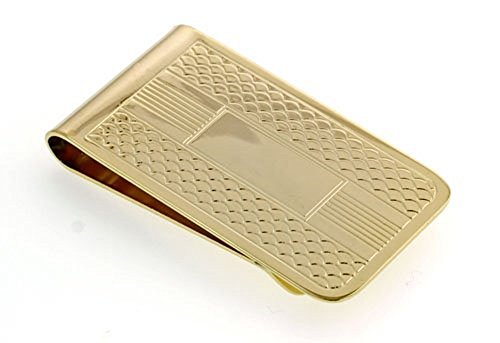 JJ Weston Multi Patterned Money Clip. Made in the USA.