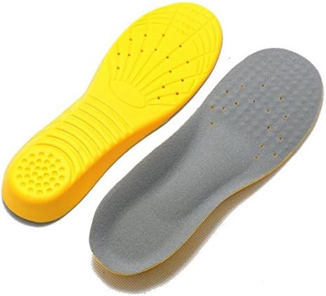 Men's &amp; Women's Memory Foam Insoles Polysorb Cross Trainer Athletic Cushioning Arch Support Shoe Insoles Suitable Chronic Sports Competitive Sports Unisex Insole