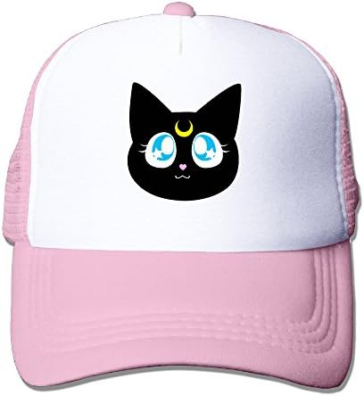 Girls And Boys Logo Luna Snapback Mesh Caps - Adjustable Sport Cap