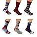 Rambutan Men's Seamless Cotton Socks 