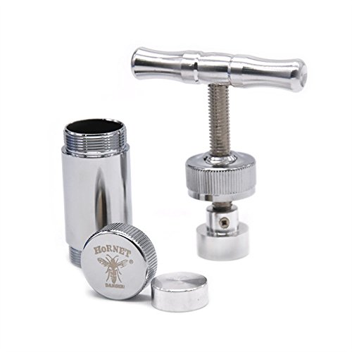Euone Metal Suppressor, Metal Aluminum Presser Compressor Herb Grinder Tobacco Spice Crusher - Thumbnail 5