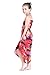 Girl Hawaiian Halter Dress in Red Sunset