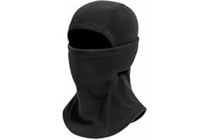 Men's Balaclava Outdoor Windproof Ski Cycling Mask Winter Plush Thermal Full Face Neck Hood Cold Weather Head Cover