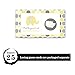 Yellow Elephant Scratch Off Game Cards (28 Pack) Fun Baby Shower Games, Interactive Lottery Tickets for Door Prizes, Raffle Drawings, Instant Win Scratcher Party Favors and Guest Activities