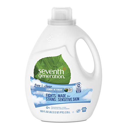 Seventh Generation Free and Clear Laundry Detergent 100 oz