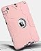 iPad Mini Case, iPad Mini 2 Case, iPad Mini 3 Case, iPad Mini Case for Kids, BENTOBEN Anti-Slip Shockproof Silicone High Impact Resistant Hybrid 3 Layer Protective Case for iPad Mini 1/2/3,Rose Gold