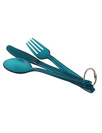 Juego de utensilios de acampada Lexan de emergenci