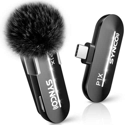 SYNCO Microfono Lavalier Wireless per iPhone 17/16/15 Pro... en promo sur Amazon