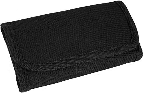 BRONZEDOG Shotgun Ammo Pouch Waterproof Arm Band Case Nylon Hunting Accessories 12 Gauge or .30-30 .308 Caliber (Black 7.62 Cal)