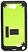 MYBAT SAMGNIICASKGM3063NP Soft Gummy Armor Stand Protective Case for Samsung Galaxy Note 2 - 1 Pack - Retail Packaging - Green